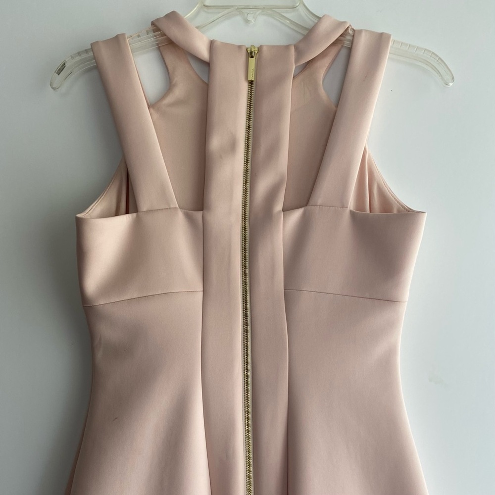 Calvin Klein Pink Halter Sheath Midi Dress NWOT - Picture 3 of 14